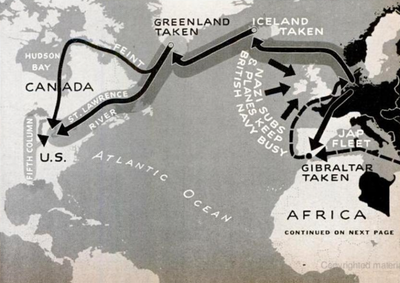 Illustration for article titled This Is How the Nazis Could Have Invaded the United States (but not really)
